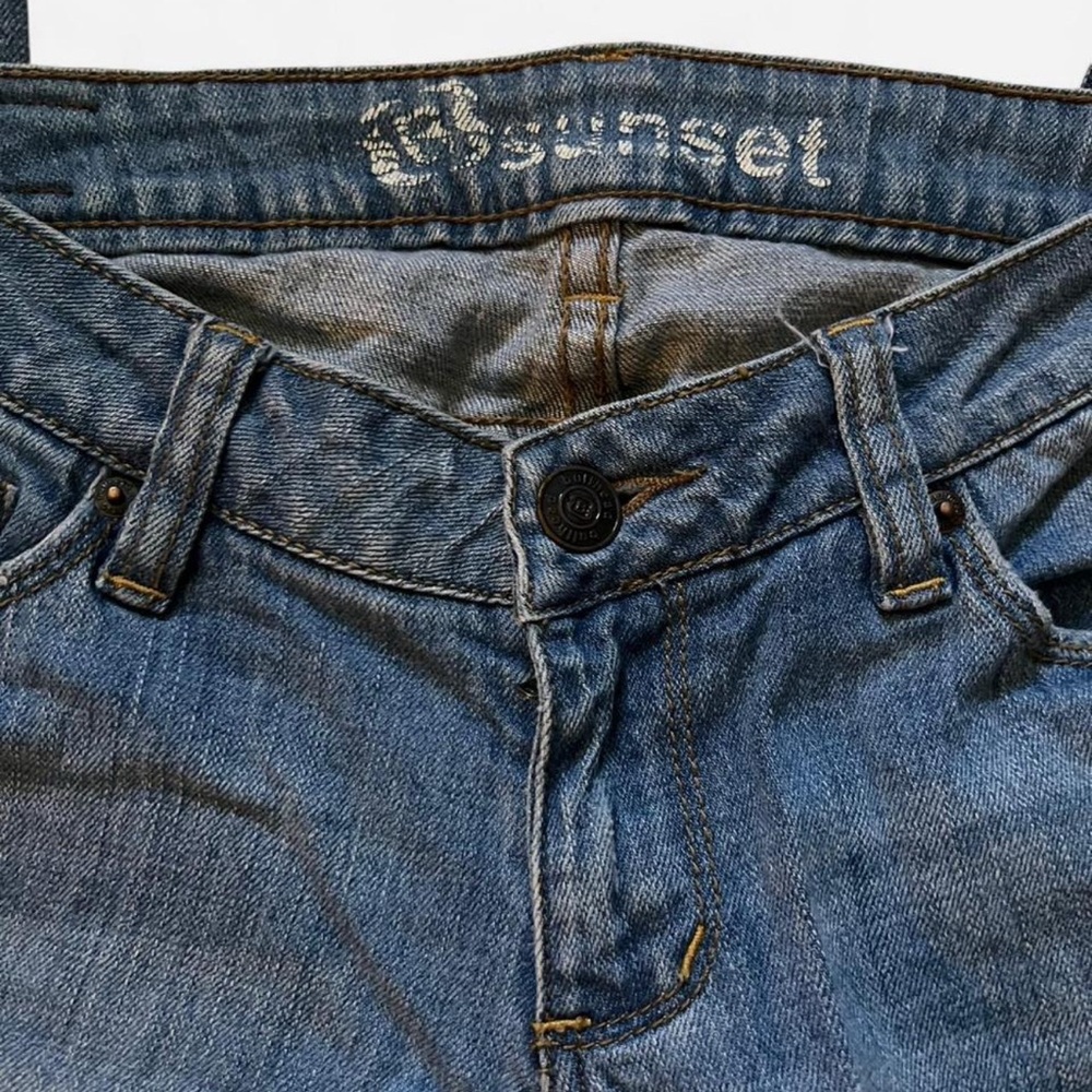 Vintage 90s Bullhead Lowrise Blue Women Jeans - Picture 5 of 7